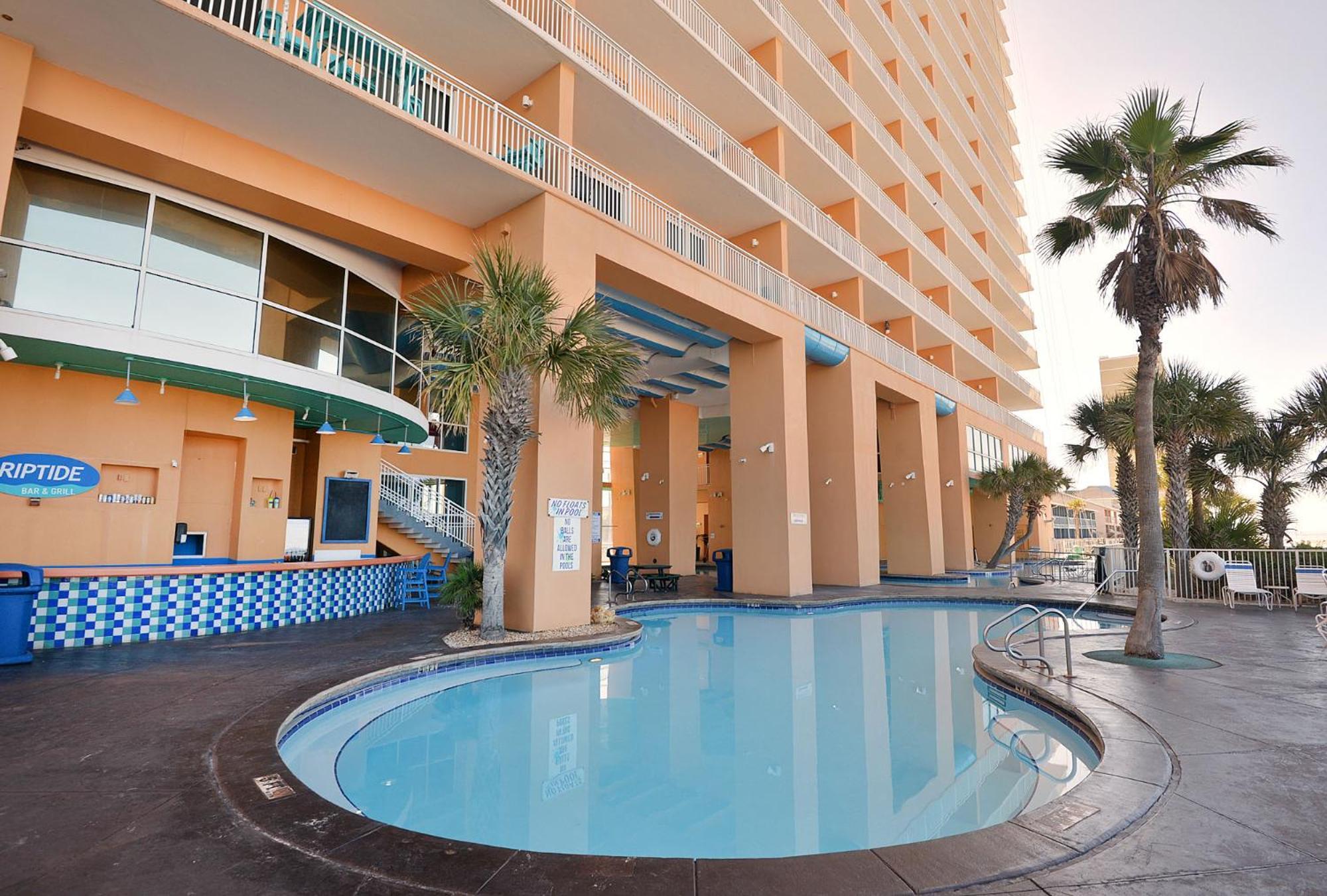 Beachfront Oasis At Splash Resort And Condos Panama City Beach Exterior foto